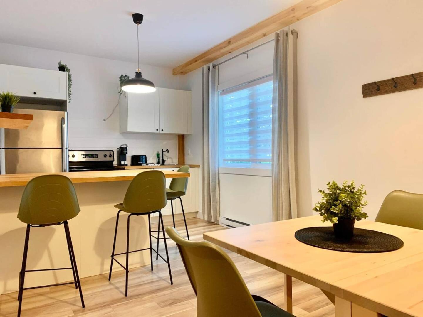 Condos St-Come - Bohemien, Au Coeur Des Activites Saint Come المظهر الخارجي الصورة